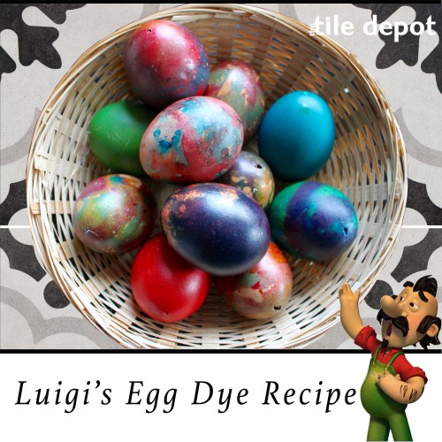 Luigi's Egg Dye Recipe