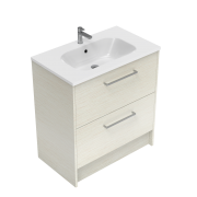 750 Sahara Floor Standing Vanity (2 Drawer) - Specify Colour & Basin & Cabinet Style