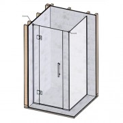 SERENO FRAMELESS SHOWER 1200X1200