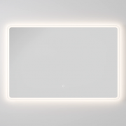 SOLACE LED TOUCH BUTTON DEMISTER MIRROR - RECTANGLE - 1200X750MM