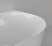 ARC ACRYLIC CORNER BATH - LH - 1500X750X590 - GLOSS WHITE
