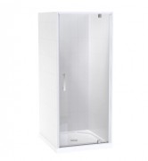 MILLENNIUM 900X1000 3 SIDED TILE 1000 DOOR WHITE - CENTRE WASTE