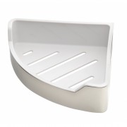 HEIRLOOM BRAYDEN SHELF CORNER POLISHED WHITE