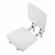 HEIRLOOM SENTINE HANGING SHOWER SEAT - WH