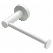 AURA TOILET ROLL HOLDER MATT WHITE