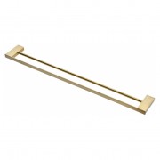 TEKA TOWEL RAIL DBL 800MM B/BRASS