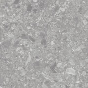 2cm Terrazzo Mid Grey Paver 600 X 600