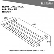 HEIKO TOWEL RACK HTRACK