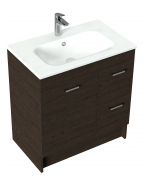 750 Qube Floor Standing Vanity - Specify Colour & Basin