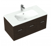 900 Qube Wall Hung Vanity - Specify Colour & Basin
