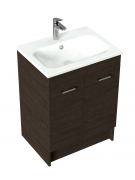 600 Qube Floor Standing Vanity - Specify Colour & Basin