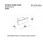 Studio 1 Robe Hook