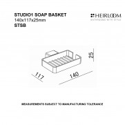 Studio 1 Soap Basket