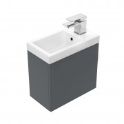 500 Oxley Wall Hung Vanity (1 Door Push to Open) - Specify Colour