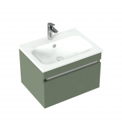 600 Brookfield Wall Hung Vanity (1 Drawer) - Specify Colour & Basin