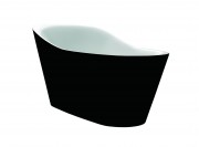 42nd Avenue 1800mm FreeStanding Slipper Bath - Black/White