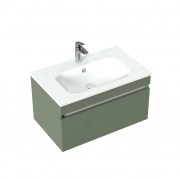 750 Brookfield Wall Hung Vanity (1 Drawer) - Specify Colour & Basin