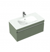 900 Brookfield Wall Hung Vanity (1 Drawer) - Specify Colour & Basin