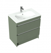 750 Brookfield Floor Standing Vanity (2 Drawer) - Specify Colour & Basin