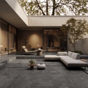 Rhythm Charcoal Matt 600 X 600