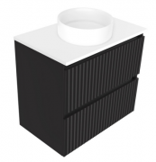 PORSCHA LUXE DOUBLE TIER VANITY - WALL HUNG