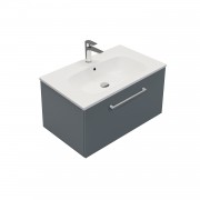 750 Harrow Wall Hung Vanity (1 Drawer) - Specify Colour & Basin