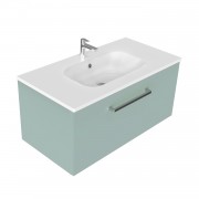 900 Harrow Wall Hung Vanity (1 Drawer) - Specify Colour & Basin