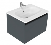 OXLEY SINGLE TIER VANITY - WALL HUNG