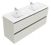 PORSCHA DOUBLE TIER VANITY - WALL HUNG