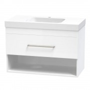 CASHMERE BOLERO 900 DRAWER OPEN ULTRA GLOSS WHITE