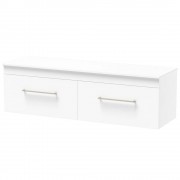 CASHMERE PRO 1500 DB SINGLE DRAWER ULTRA GLOSS WHITE