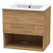 CASHMERE WH VANITY - SINGLE DRAWER OPEN
