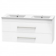 CASHMERE VALLEY 1200 DB DOUBLE DRAWER WALL ULTRA GLOSS WHITE