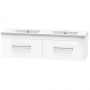 CASHMERE VALLEY 1500 DB SINGLE DRAWER ULTRA GLOSS WHITE