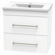 CASHMERE SLIM 600 DOUBLE DRAWER WALL ULTRA GLOSS WHITE
