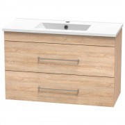 CASHMERE SLIM 900 DOUBLE DRAWER WALL COLOUR