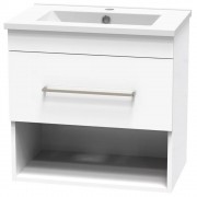 CASHMERE SLIM 600 DRAWER OPEN ULTRA GLOSS WHITE