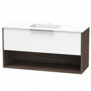 NIKAU GROVE 1200 DRAWER OPEN ULTRA GLOSS WHITE/COLOUR