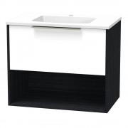 NIKAU GROVE 750 DRAWER OPEN ULTRA GLOSS WHITE/COLOUR