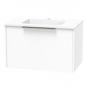 NIKAU GROVE 750 SINGLE DRAWER ULTRA GLOSS WHITE