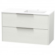 NIKAU GROVE 1000 RIGHT HAND BOWL DOUBLE DRAWER WALL COLOUR