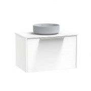 NIKAU PRO 750 SINGLE DRAWER ULTRA GLOSS WHITE