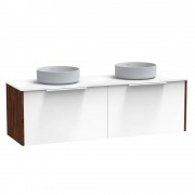NIKAU PRO 1500 DB SINGLE DRAWER ULTRA GLOSS WHITE/COLOUR WHITE