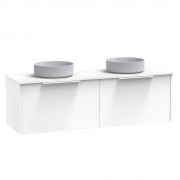 NIKAU PRO 1500 DB SINGLE DRAWER ULTRA GLOSS WHITE