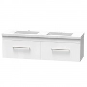 CASHMERE NORFOLK 1500 DB SINGLE DRAWER ULTRA GLOSS WHITE