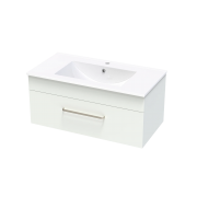 PACIFIC 900 SINGLE WHITE MELAMINE