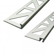 Matt Silver L-Angle Trim 4.5mm x 2.5m