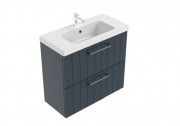 750 Francisco Slim Wall Hung (2 drawer) Vanity
