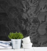 Hexa Wall Black Swan Gloss 173 x 150