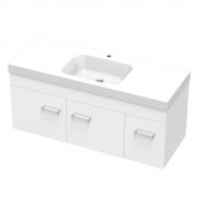 CLASSIC BOLERO 1200 WALL WHITE MELAMINE